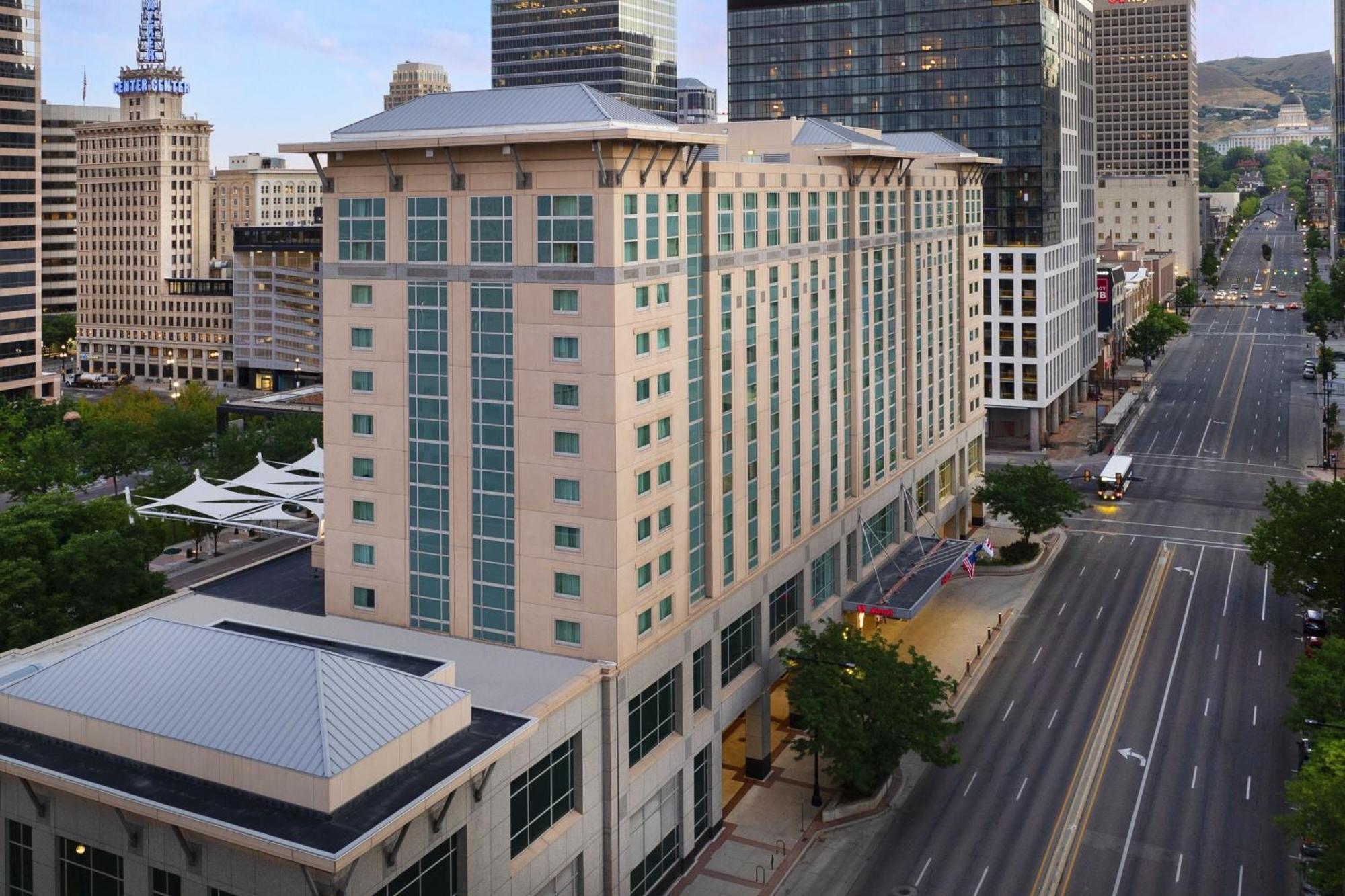 Marriott Salt Lake City Center Hotel Exterior photo