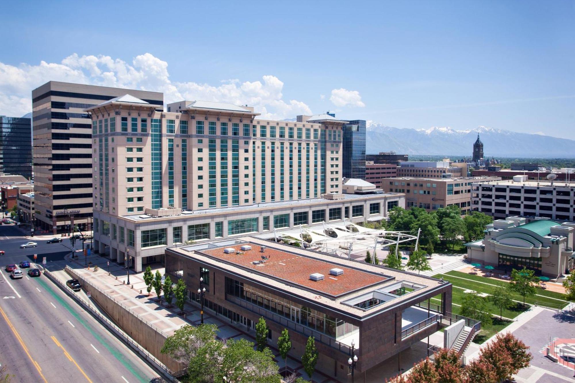 Marriott Salt Lake City Center Hotel Exterior photo